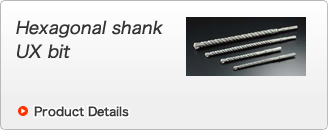 Hexagonal shank UX bit