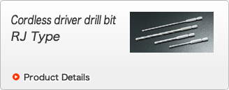 Cordless driver drill bit RJ Type