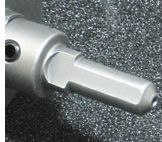 10 mm/13 mm chuck combination shank?Eallows for most drill chuck diameters.