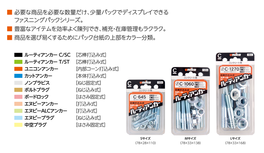 クリスマス特集2022 ルーティアンカーSC1080 M10 ユニカ