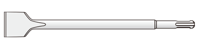 SDS-plus用 フラットチゼル