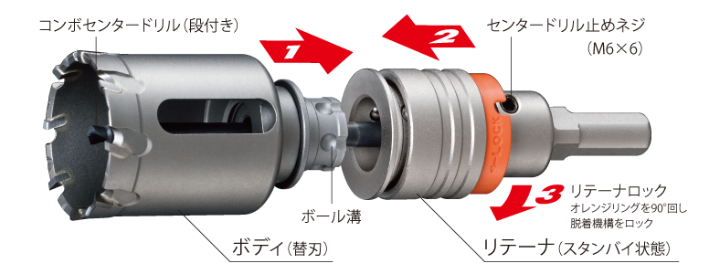 <口径> 19〜30mm (52×36×140)